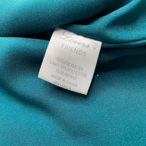 Lovers + Friends | Teal Lily Halter Neck Sleeveless Dress - Picture 6 of 7